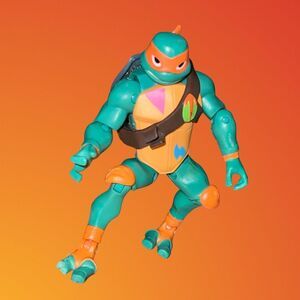 TMNT Michelangelo Action Figure Playmates Viacom 2018 10” B14